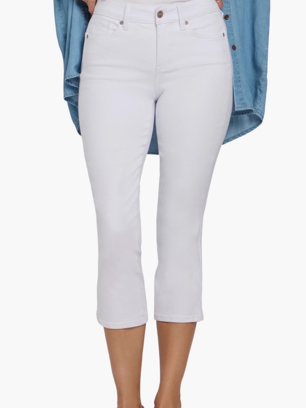 NWOT NYDJ Jeans Chloe Womens Capri Sz 14